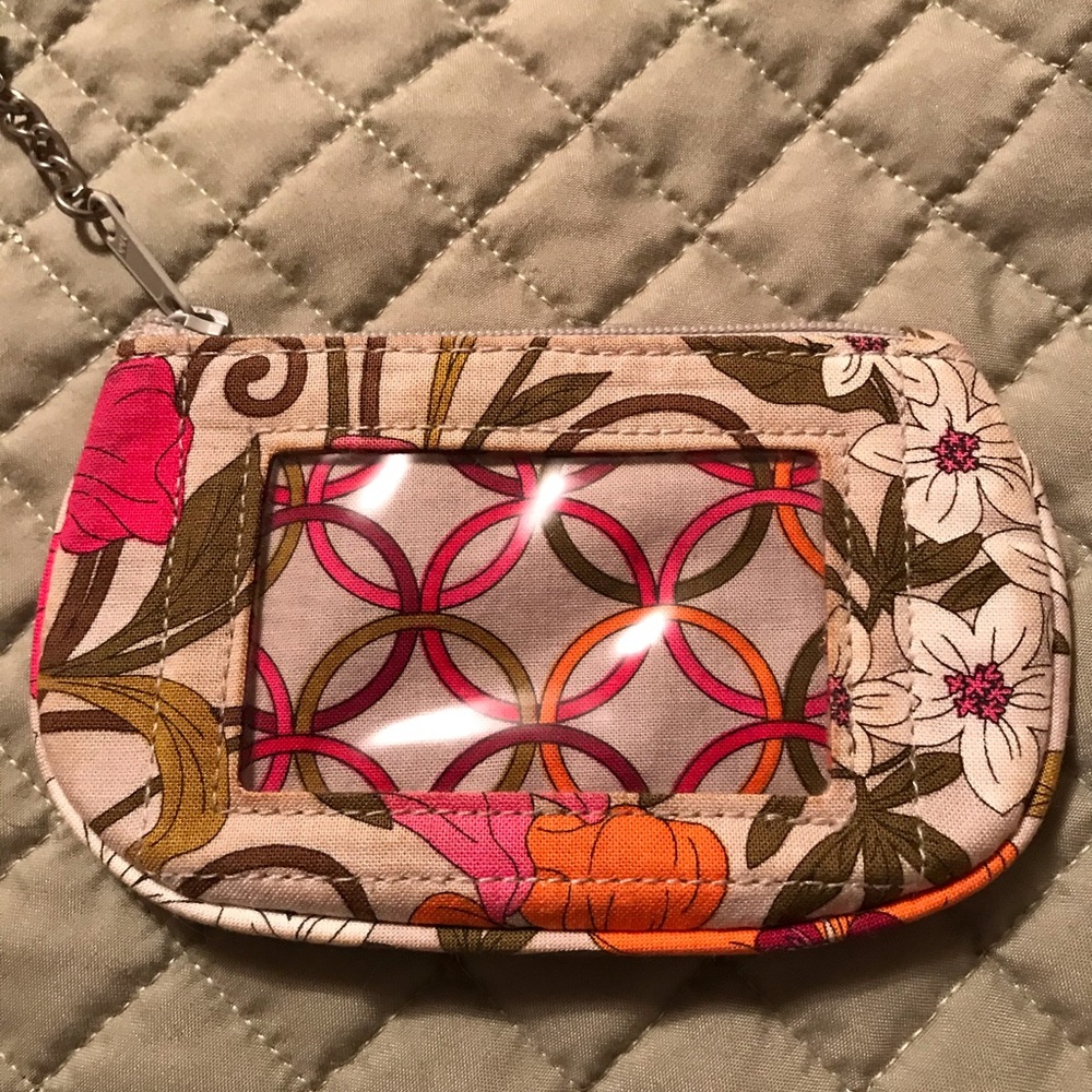 Vera Bradley Key Card Keychain